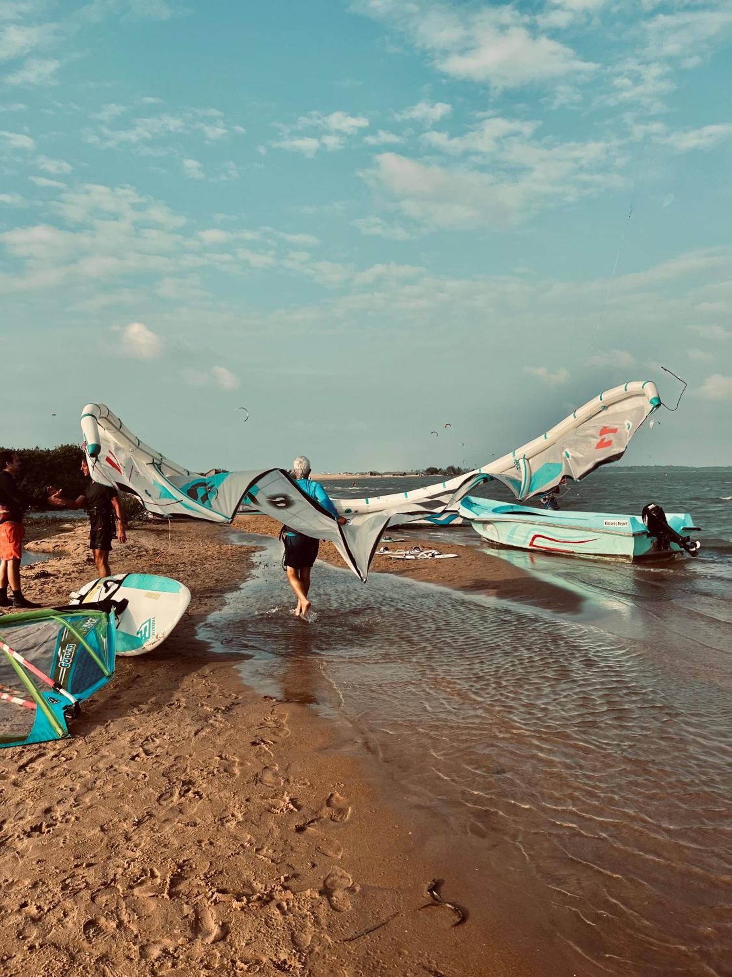 Windy Waves Kite Beach & Nature Resort カルピティヤ エクステリア 写真